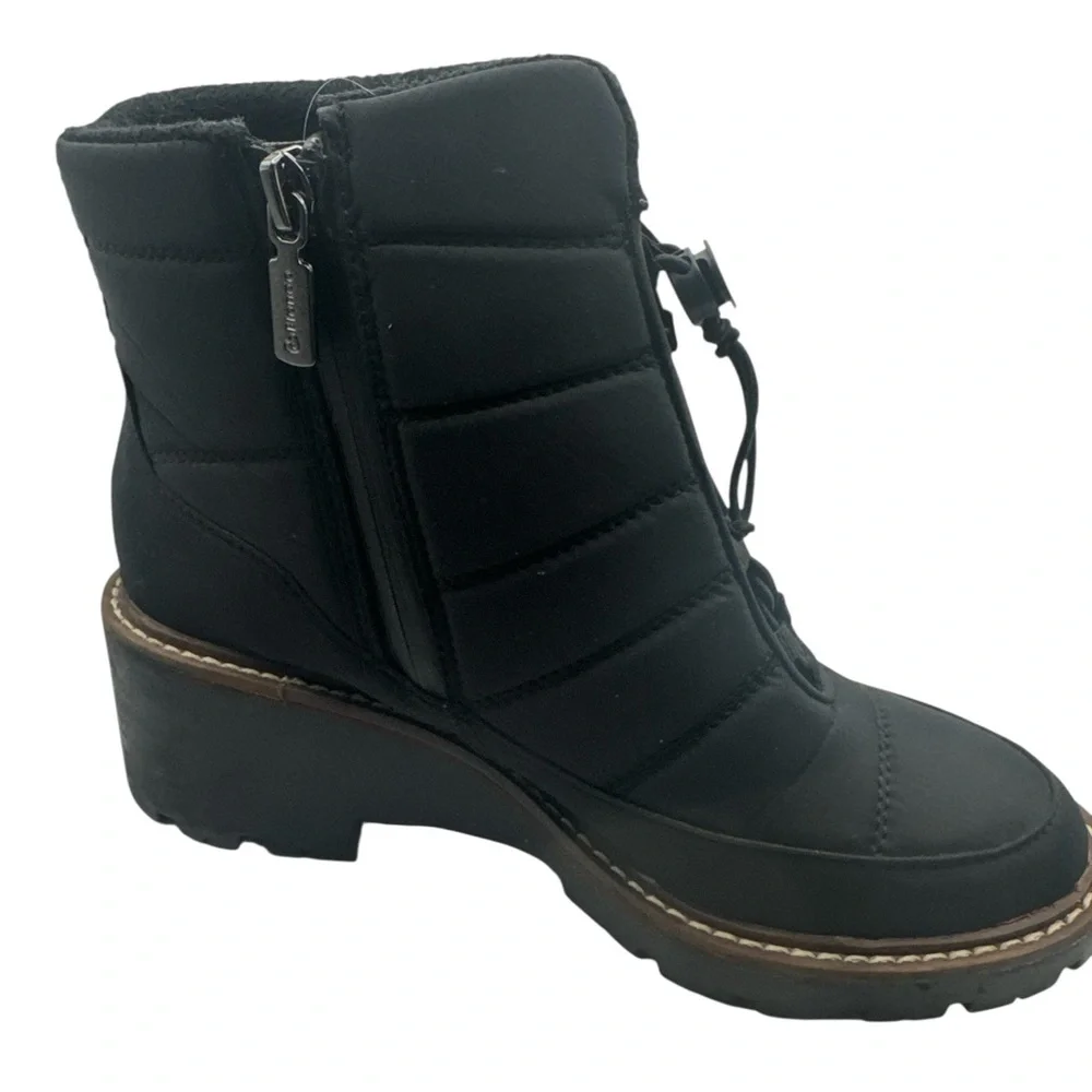 Blondo Daisy Size‎ 6.5 Black Waterproof Quilted Ankle Boots Snow Rain